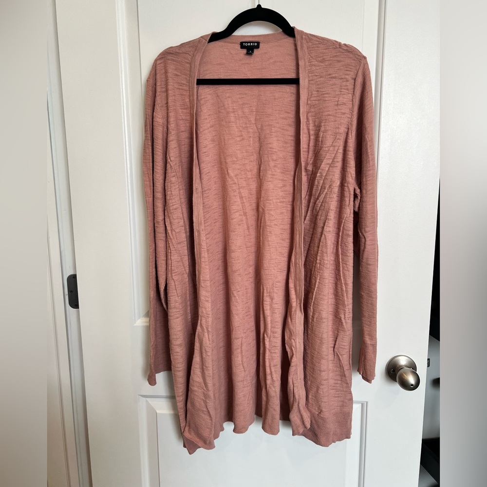 Torrid Button-up Cardigan: Plus Size 3